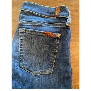 7 FOR ALL MANKIND ― Size 31 The Ankle Skinny Midrise